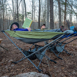 portable folding camping hammock with stand
