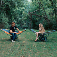 portable folding hammock with stand for camping