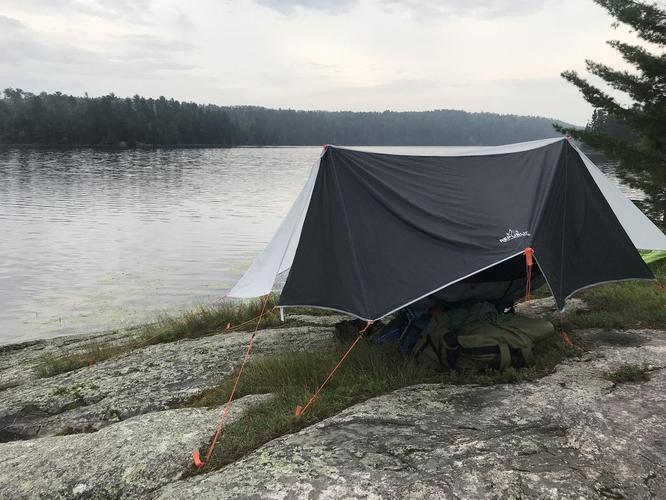 zamper tarp Happiness Roof Tarp Rainfly for Portable Folding Hammock with Stand