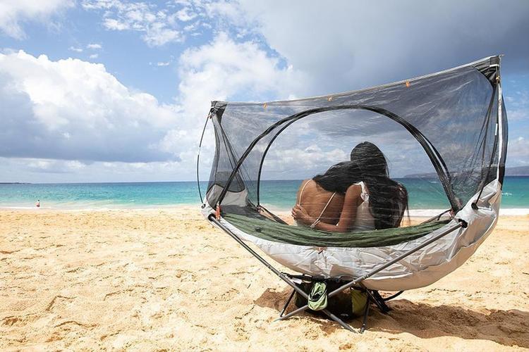 Portable Folding Hammock with mosquito net